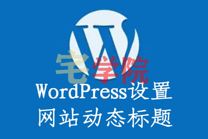 网站设置动态标题(适合博客)-阿宅学院